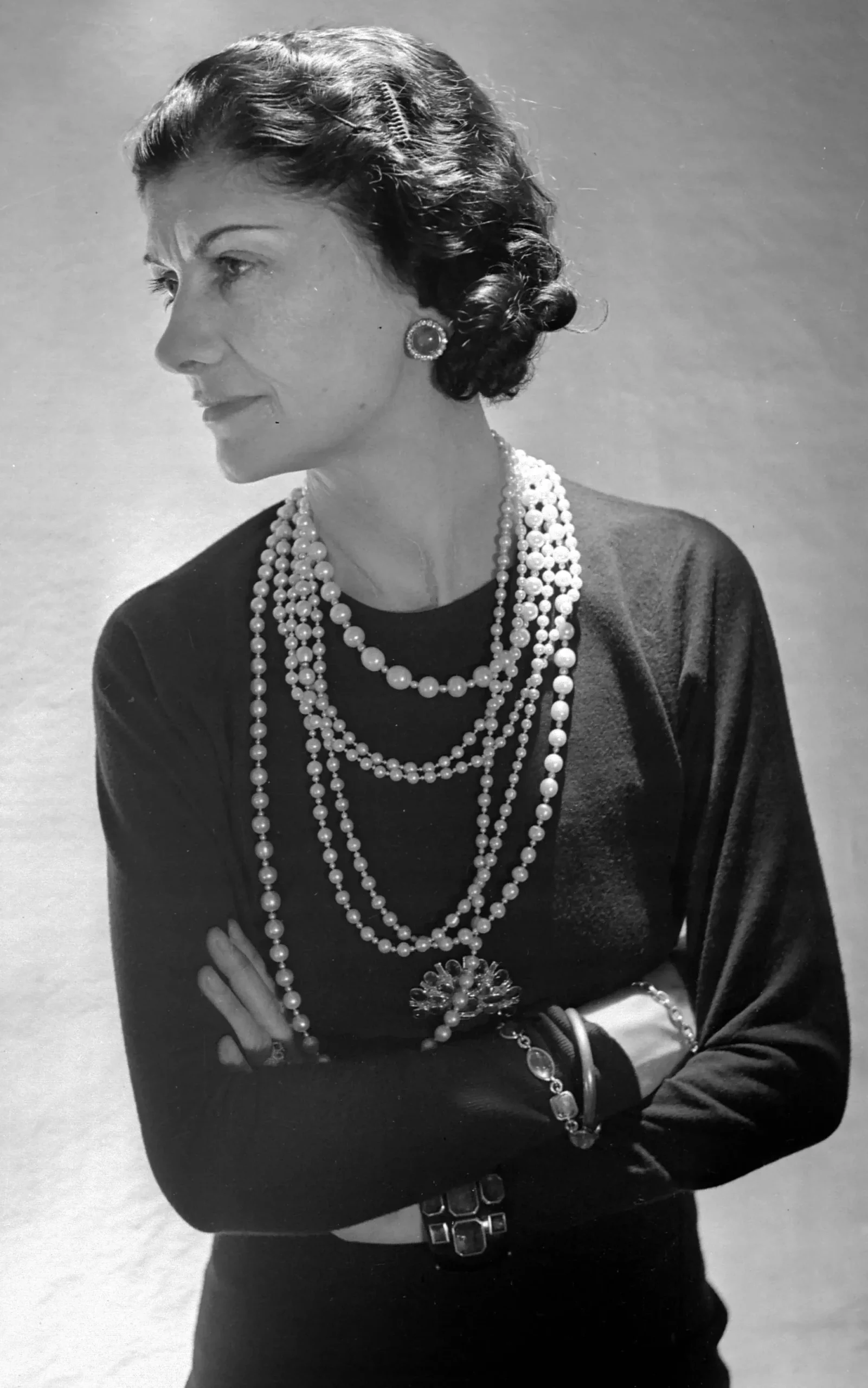 Coco Chanel em 1936.